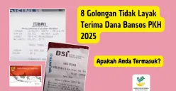 Berikut ini delapan golongan yang tidak kayak terima bansos PKH 2025. (Sumber: Poskota/Iko Sara Hosa)