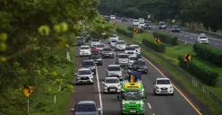 Jadwal rekasya lalu lintas mudik Lebaran 2026. (Sumber: Poskota/Bilal Nugraha Ginanjar)