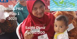 Cek status NIK e-KTP penerima bansos PKH tahap 1 2025, saldo dana Rp750.000 telah cair ke Rekening BRI. (Sumber: Poskota/Gabriel Omar Batistuta)