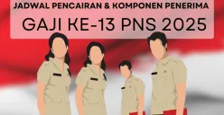 Update terbaru! Gaji ke-13 untuk pensiunan PNS, TNI, dan Polri cair Juni 2025, berikut daftar penerima dan komponen penghitungannya. (Sumber: Poskota/Aldi Harlanda Irawan)