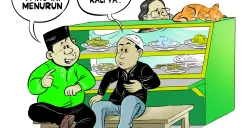 Obrolan Warteg: Efisiensi Mudik Lebaran (Sumber: Poskota/Arif Setiadi)