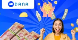 Klaim saldo DANA kaget Rp195.000 bisa masuk ke dompet elektronik dengan nomor HP terdaftar secara gratis hari ini. (Sumber: Poskota/Risti Ayu Wulansari)