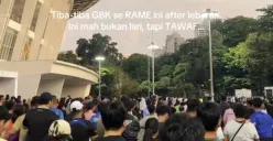 Viral GBK Penuh Sesak Usai Lebaran. (Sumber: Lambe turah)