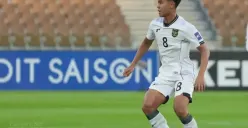 Potret gelandang Timnas Indonesia U-17, Nazriel Alvaro yang mencuri perhatian Persib. (Sumber: X/@TimnasIndonesia)