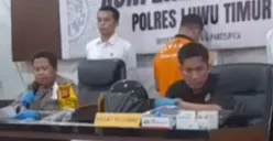 Pria mencuri 300 gram emas di Sulsel berhasil diamankan polisi seusai empat jam dari aksi pencuriannya. (Sumber: Tangkap Layar Instagram/@medsoszone)