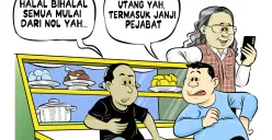 Obrolan Warteg: Jangan Sebatas Halal Bihalal (Sumber: Poskota/Arif Setiadi)