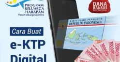 Cara buat KTP digital lewat aplikasi IKD. (Sumber: Poskota/Syania Nurul Lita Baikuni)