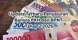 Informasi terkait penyaluran bansos PKH dan BPNT tahap 2 2025. (Sumber: Poskota/Arip Apandi)