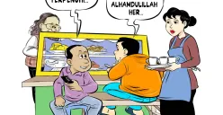 Obrolan Warteg: Jangan Lewatkan Masa Keemasan Anak (Sumber: Poskota/Arif Setiadi)