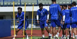 Potret latihan pemain Persib Bandung. (Sumber: Persib)