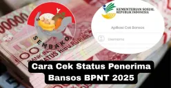 Cara cek status penerima dana bansos BPNT tahap dua lewat situs resmi Kemensos. (Sumber: Poskota/Syania Nurul Lita Baikuni)