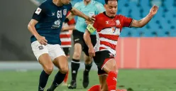 Hasil pertandingan leg pertama AFC Challenge League 2024-25, antara Svay Rieng vs Madura United. (Foto: Instagram/@maduraunited.fc)