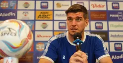 Nick Kuipers optimis Persib Bandung bisa kalahkan Borneo FC. (Sumber: persib.co.id)
