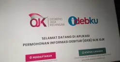 Cara cek BI Checking sekarang bisa dilakukan online lewat web iDebku, begini caranya. (Sumber: Poskota/Faiz)