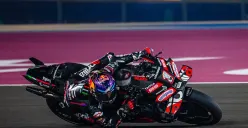 Jadwal MotoGP Spanyol 2025, Jorge Martin dipastikan absen karena cedera setelah mengalami crash di GP Qatar. (Sumber: Instagram @aprilia)