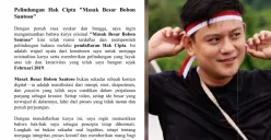 Hak cipta konten masak besar Bobon Santoso (Sumber: Instagram/@bobonsantoso)