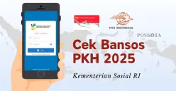 Informasi pengecekan bansos PKH 2025. (Sumber: Poskota/Della Amelia)
