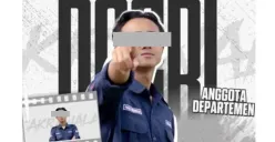 Mahasiswa terduga pelaku pelecehan seksual terhadap 
mahasiswi UB dicopot dari jabatannya sebagai Ketua Dema FST UIN Malang. (Sumber: X/@stjinx_moya)