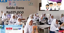 Rekening BRI kamu terima saldo dana Rp225.000 dari subsidi bansos PIP termin 1 2025. (Sumber: Poskota/Gabriel Omar Batistuta)