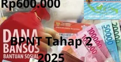 NIK e-KTP atas nama Anda terpilih terima bansos BPNT tahap 2 2025 Rp600.000 via Rekening KKS. (Sumber: Poskota/Gabriel Omar Batistuta)