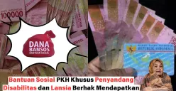Bantuan sosial Program Keluarga Harapan khusus penyandang disabilitas dan lansia (Sumber: Poskota/Insan Sujadi)