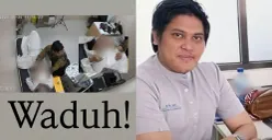 (Kiri) Bukti CCTV pelecehan seksual yang dilakukan dokter kandungan MFS kepada pasiennya saat melakukan pemeriksaan USG. (Kanan) Dokter MFS. (Sumber: Ist/@Instagram/@drg.mirza)