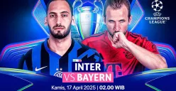 Live streaming Inter Milan vs Bayern Munchen. (Sumber: Vidio)