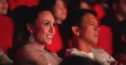 Ariel Noah dan Wulan Guritno keciduk netizen nonton film bareng. (Sumber: media sosial X)