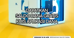 Klaim DANA gratis dari aplikasi penghasil saldo. (DANA)