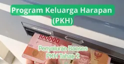 Pencairan bansos PKH tahap 2 periode April-Juni 2025 segera cair. (Canva)