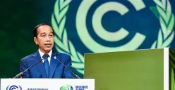 Joko Widodo (Jokowi), sewaktu masih menjabat presiden Republik Indonesia (RI), di forum World Leaders Summit, Skotlandia. (Sumber: Wikimedia Commons)