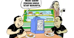 Obrolan Warteg. (Sumber: Poskota/Arif Setiadi)