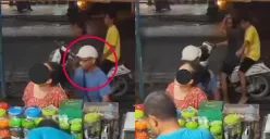 Aksi tidak senonoh seorang pria yang merekam bawah rok wanita di Medan terciduk warga. (Sumber: Tangkap Layar Instagram/@medsoszone)