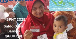 NIK e-KTP milik Anda sudah terima saldo dana bansos Rp600.000 dari BPNT 2025 via Rekening BRI. (Sumber: Poskota/Gabriel Omar Batistuta)