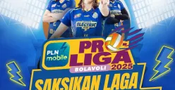 Final four Proliga 2025 berlanjut di GOR Jayabaya, Kota Kediri. (Sumber: @proliga _official)