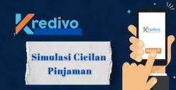Simulasi cicilan pinjaman di Kredivo. (Sumber: Poskota/Risti Ayu Wulansari)