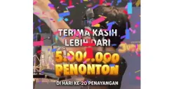 Film animasi Jumbo tembus 5 juta penonton. Kreator Ryan Adriandhy ucapkan terima kasih atas dukungan penonton, terutama buzzer yang membantu menyebarkan film ini. (Sumber: Capture Instagram @jumbofilm_id)