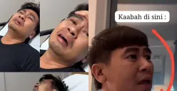 Mak Beti sakit parah saat umrah karena bercandain arah kiblat dan kabah. (Sumber: X)