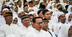 Ilustrasi jemaah haji asal Indonesia. (Sumber: Poskota/Bilal Nugraha Ginanjar)