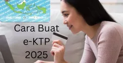 Berikut cara membuat e-KTP 2025 lewat HP. (Sumber: Poskota/Gabriel Omar Batistuta)