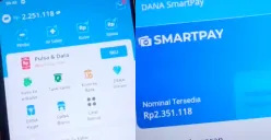Tangkapan layar pinjaman online tunai via fitur DANA SmartPay. (Sumber: YouTube/Bang Wicak)