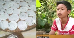Resep Opak nasi tradisional yang dijemur di bawah sinar matahari yang viral oleh Mulyana di acara "orang pinggiran" Trans7 (Sumber: YouTube/Trans7 Official)