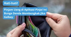 Hati-hati jika pinjam uang di aplikasi pinjol ini, denda telat bayar atau galbay cepat membengkak. (Canva)