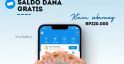 Klaim saldo DANA gratis Rp220.000 dari game penghasil uang. (Sumber: Poskota/Della Amelia)