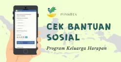 Informasi pengecekan bansos PKH 2025. (Sumber: Poskota/Della Amelia)