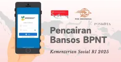 Informasi pencairan bansos BPNT 2025 tahap 2. (Sumber: Poskota/Della Amelia)