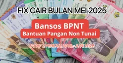 Dana bansos BPNT tahap 2 periode April-Juni 2025 sebesar Rp600.000 fix cair di bulan Mei mendatang. (Canva)
