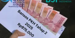 Apakah benar bansos PKH tahap 2 2025 sudah cair Rp975.000 ke Rekening BSI Anda? ini informasinya. (Sumber: Poskota/Gabriel Omar Batistuta)