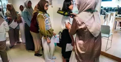 Peserta mengikuti Ujian Tulis Berbasis Komputer-Seleksi Nasional Berdasarkan Tes (UTBK-SNBT) di Universitas Negeri Jakarta, Rawamangun, Jakarta Timur, Kamis, 24 April 2025. (Sumber: Poskota/Bilal Nugraha Ginanjar)