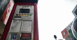 Kondisi mesin parkir elektronik yang tidak bisa digunakan lantaran rusak di Jalan Sabang, Jakarta, Jumat, 25 April 2025. (Sumber: Poskota/Bilal Nugraha Ginanjar)